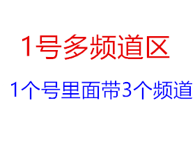 1号多频道区（1个YY3个频道）